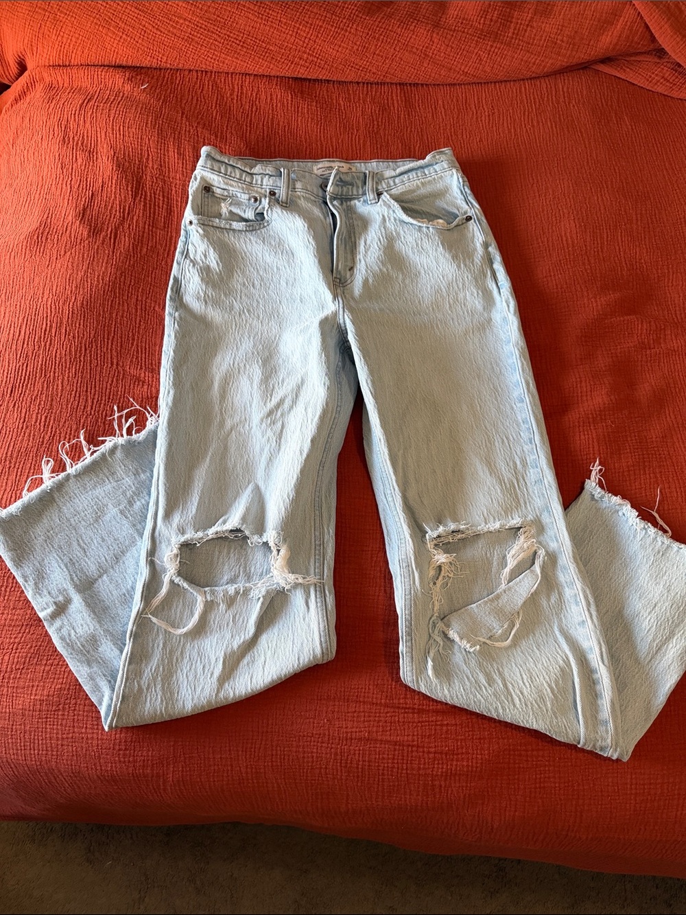 Abercrombie & Fitch High Rise 90’s Relaxed  Jeans